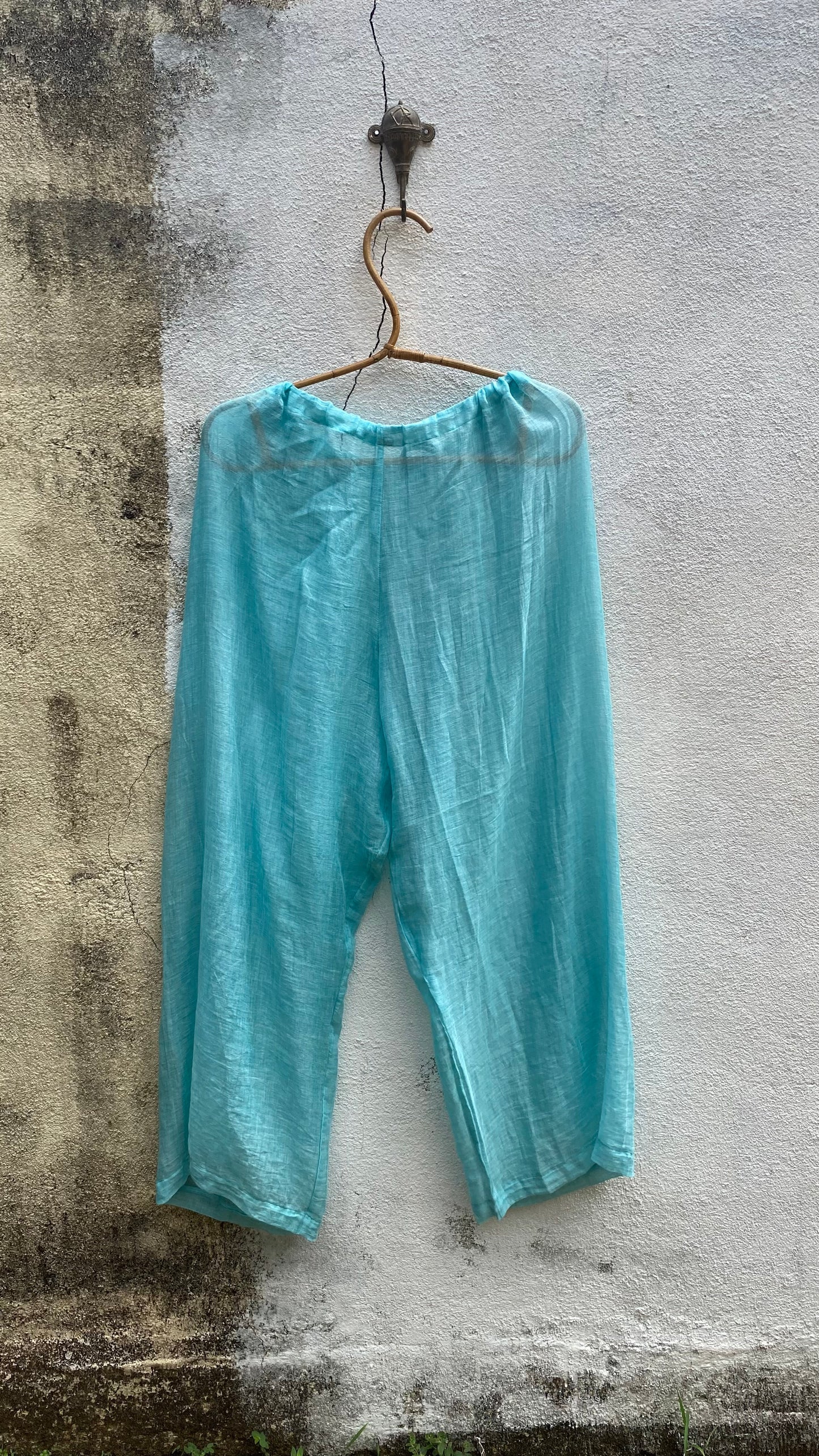 Turquoise Easy Pants