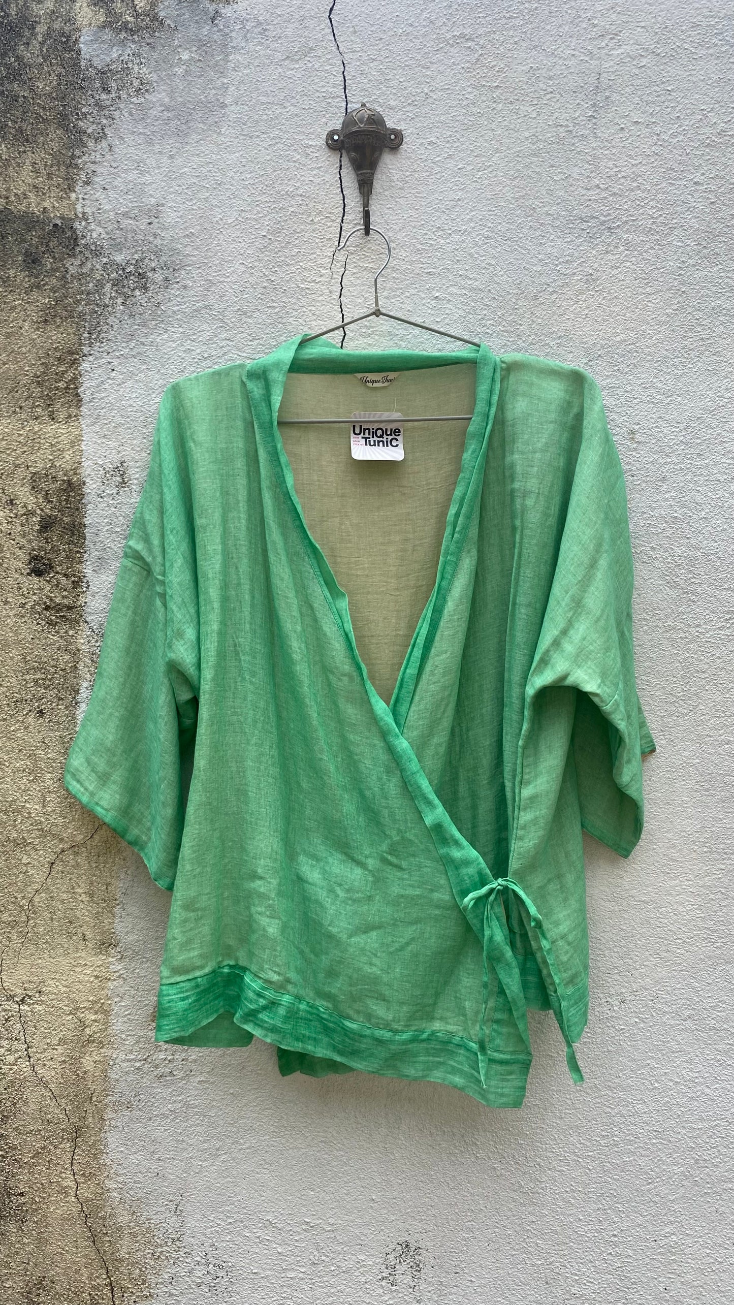 Tropical Green Kimono