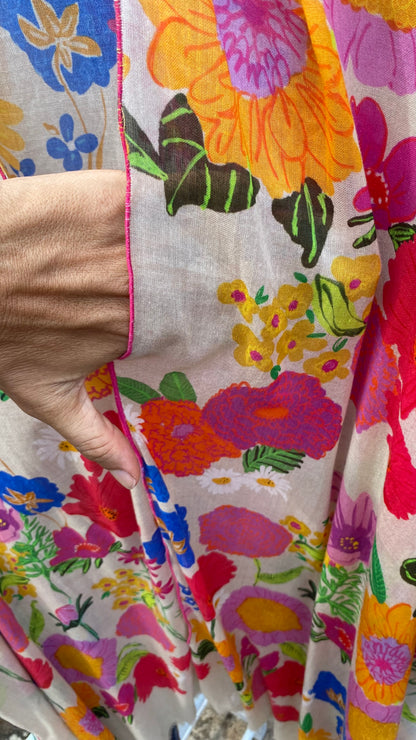 Blooming Blast Kaftan