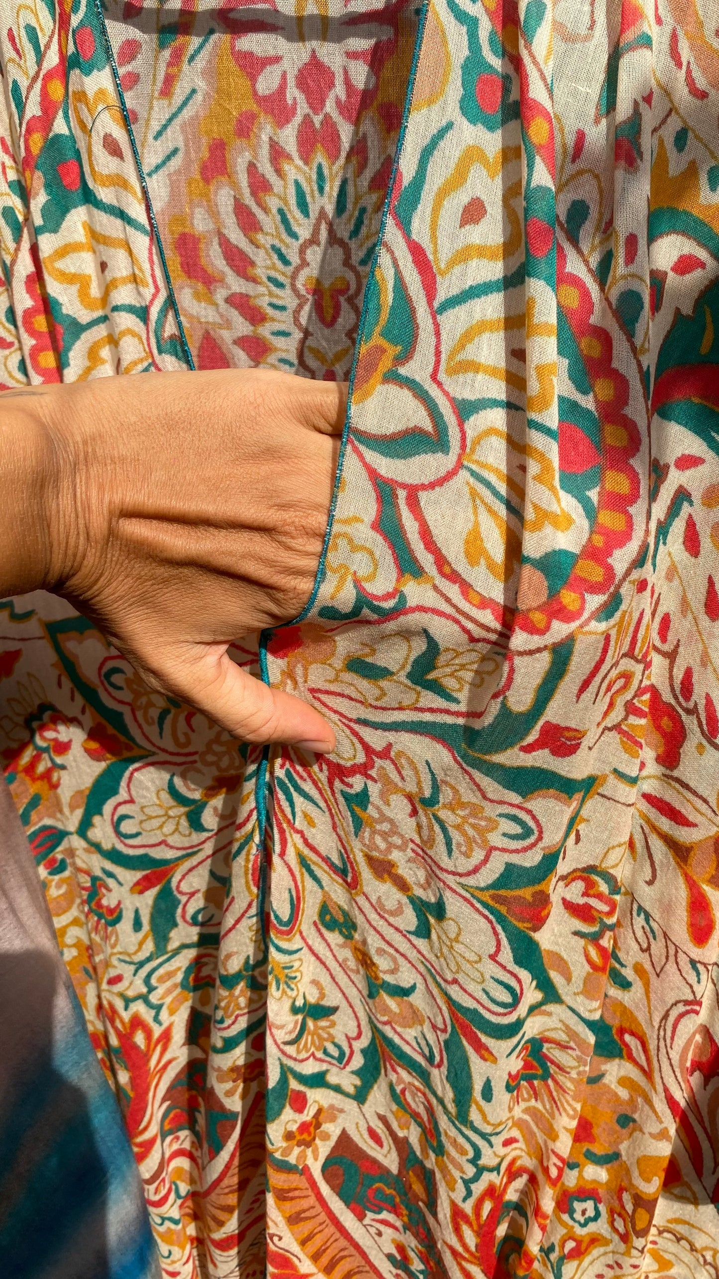 Oriental Mustard Kaftan