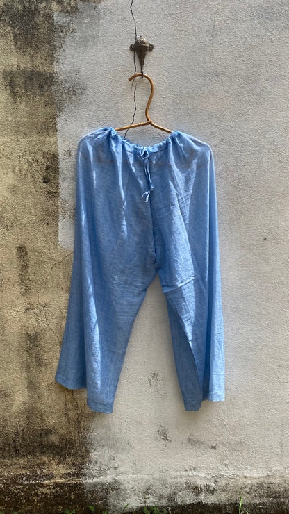 Lilac Blue Easy Pants
