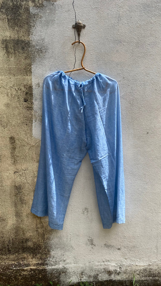 Lilac Blue Easy Pants