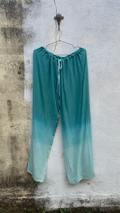 Turquoise Gradient Resort Co-ord Set