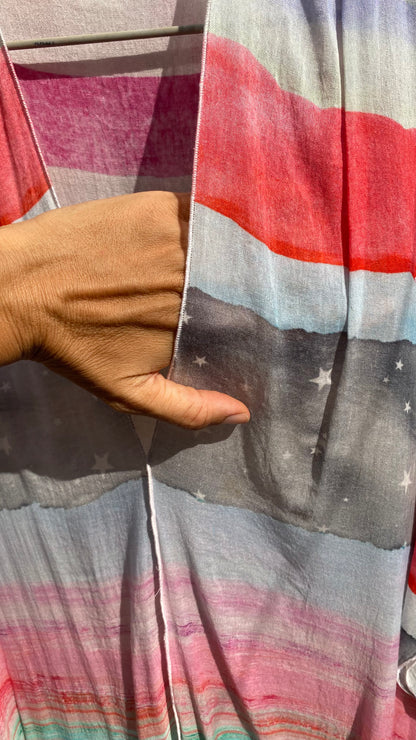 Stripes and Stars Kaftan