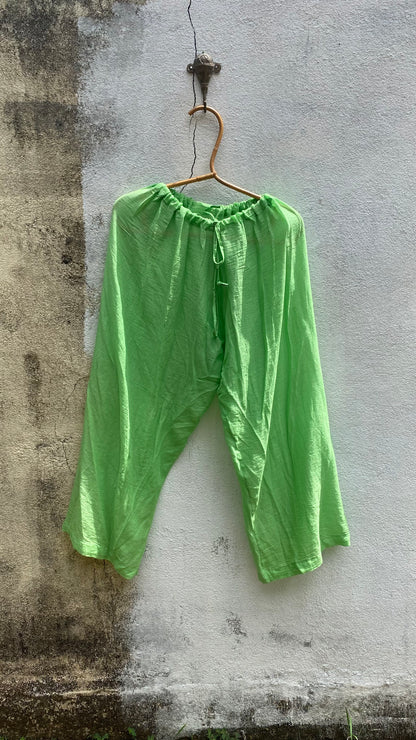 Lime Green Easy Pants