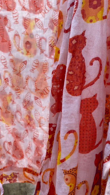 Fishing Cat Kimono