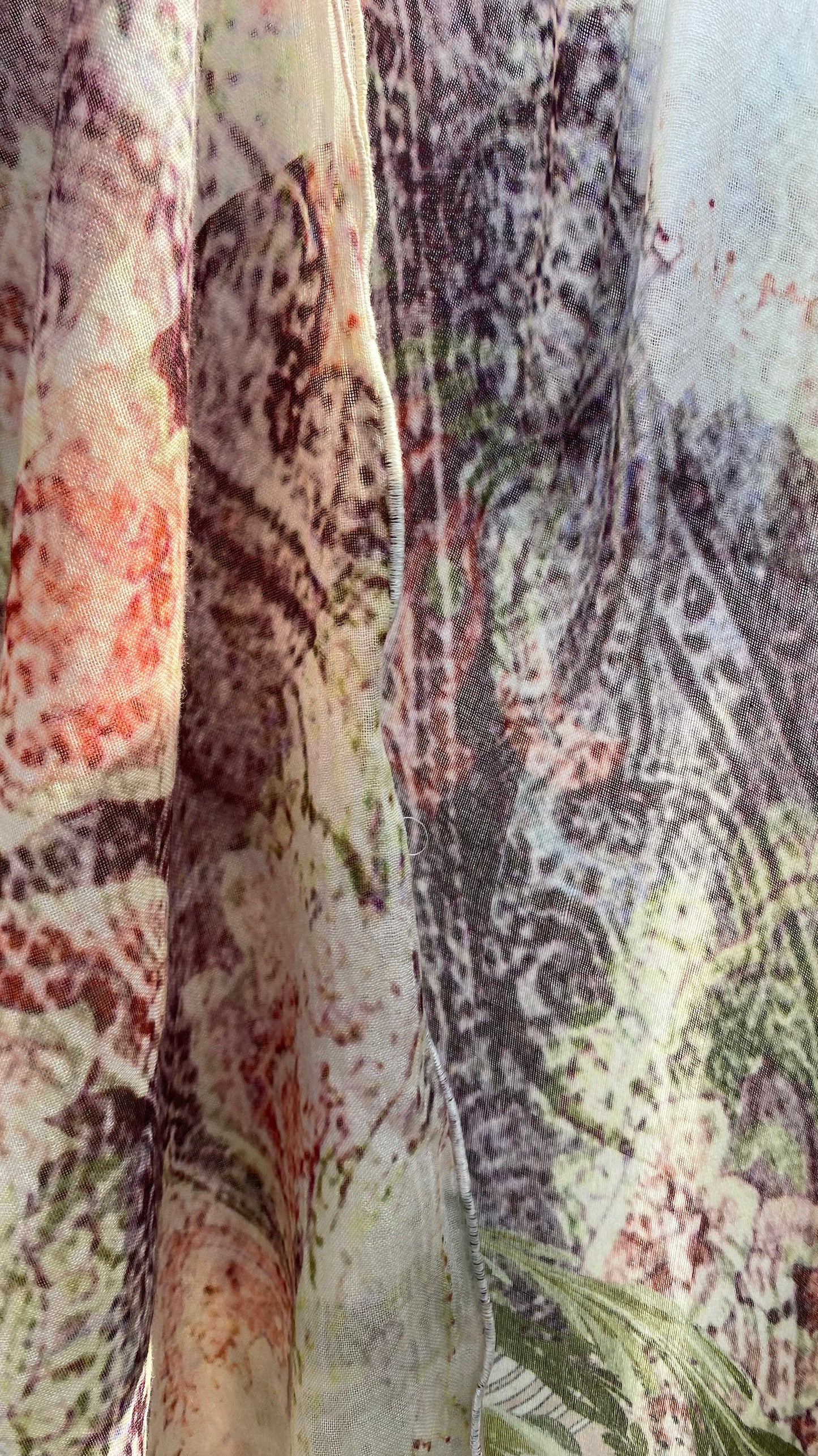 Paisley Beige Kaftan