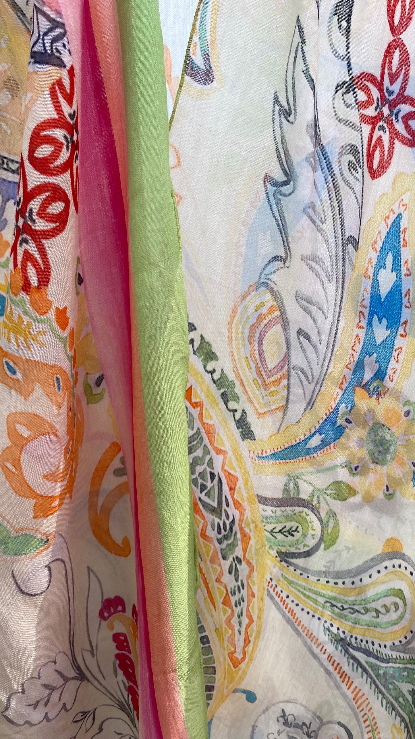 Colourful Paisley Kaftan