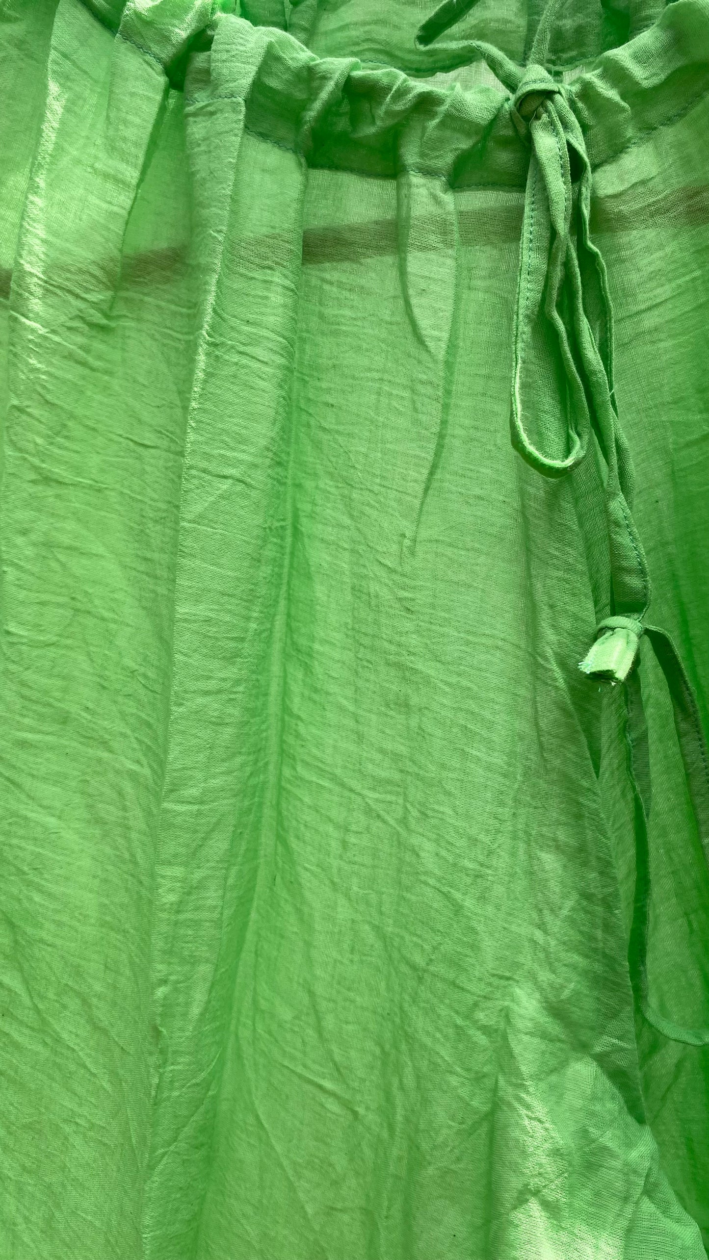 Lime Green Easy Pants