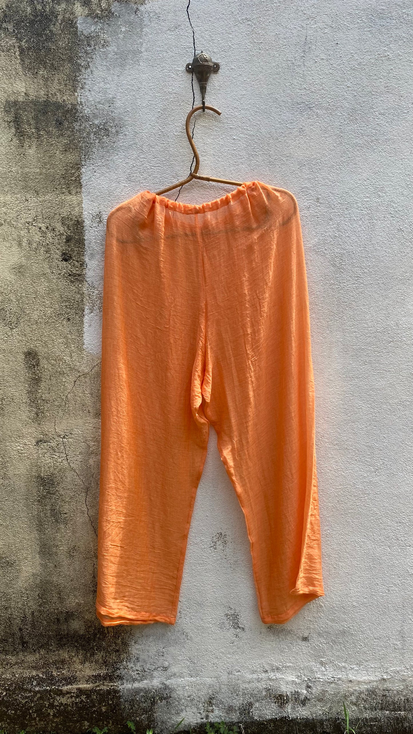 Orange Easy Pants
