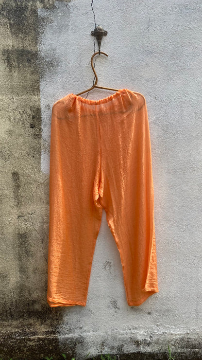 Orange Easy Pants