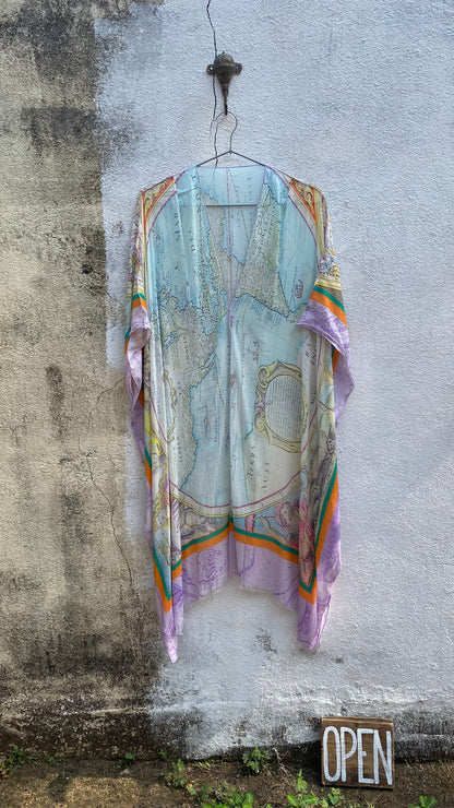 Antique Map Kaftan