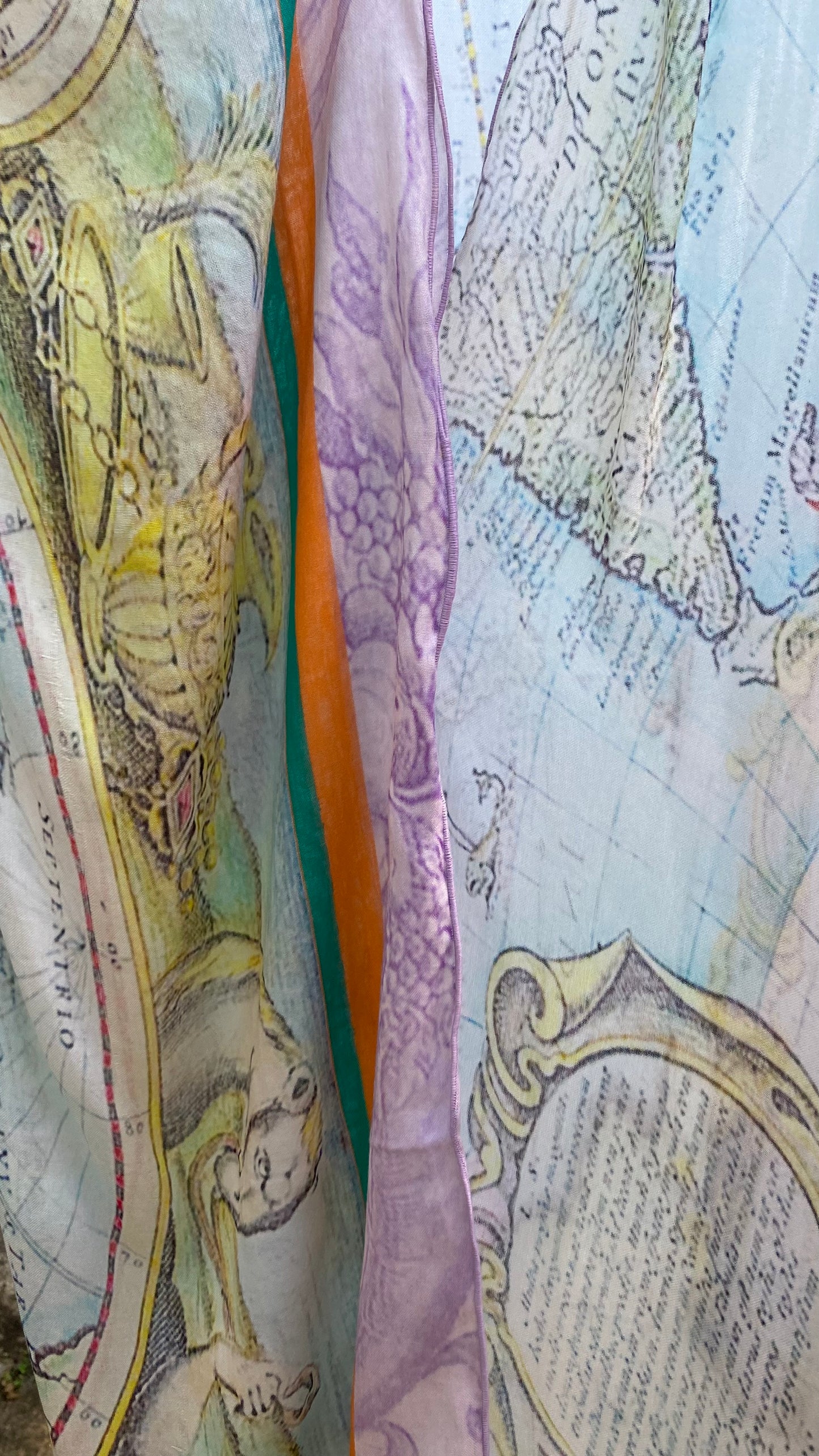 Antique Map Kaftan