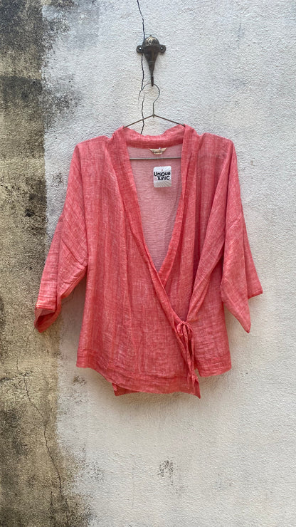 Wild Strawberry Kimono