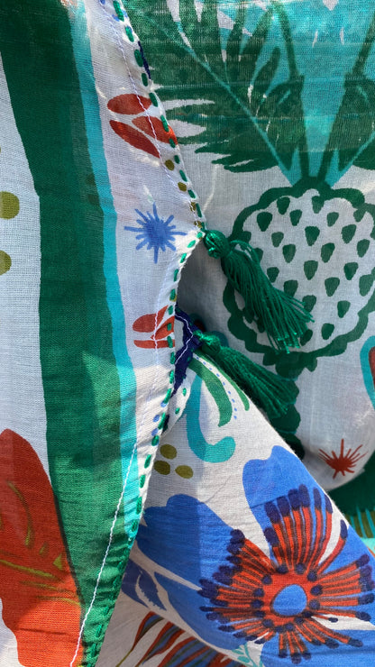 Parrots Ornament Original Tunic