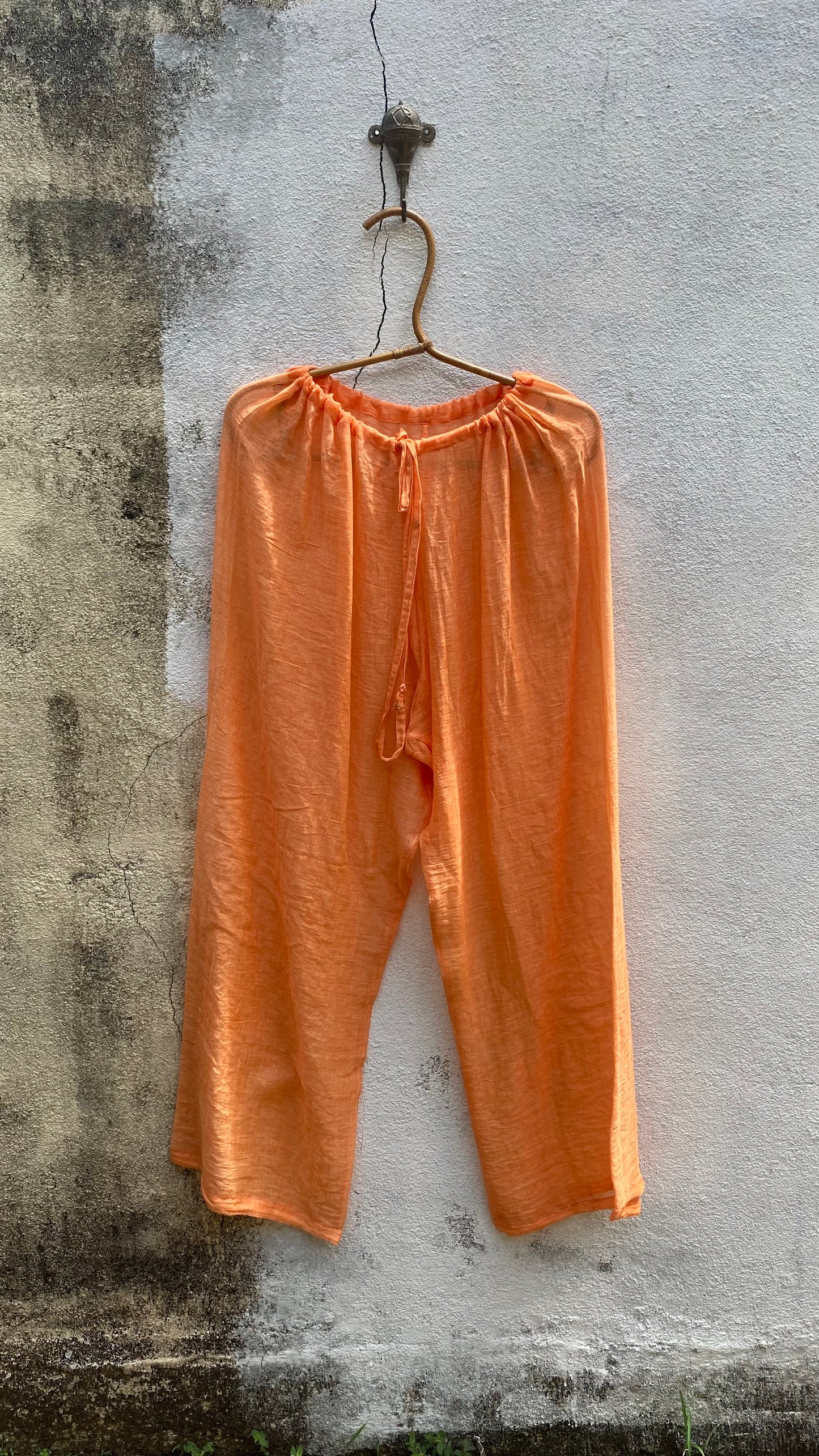 Orange Easy Pants