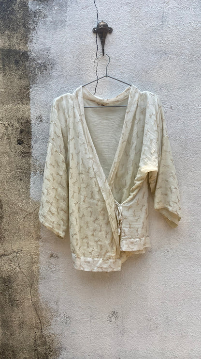 Golden Dragonfly Kimono