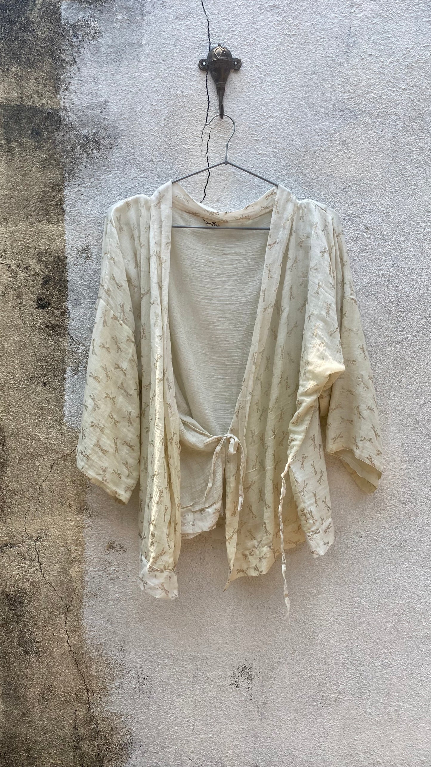 Golden Dragonfly Kimono