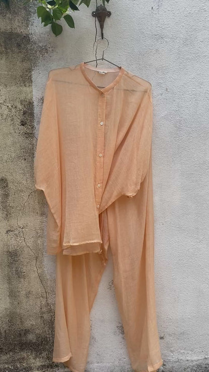 Peach Resort Co-ord Set
